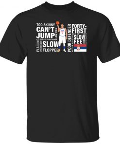 Too Skinny Can’t Jump Mvp Joke’s On You Michael Malone Shirt