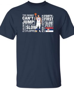 Too Skinny Can’t Jump Mvp Joke’s On You Michael Malone Shirt