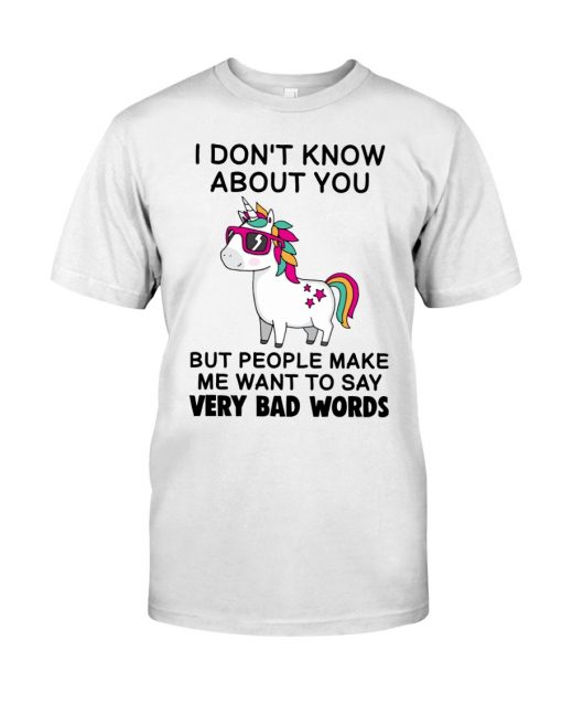 Unicorns I Don't Know About You Classic T-Shirt, long Sleeve, hoodie