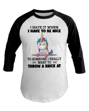 Unicorns I Hate It When I Have To Be Nice Hooded SweatT-shirt, long Sleeve, hoodie