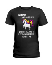 Unicorns Nope I Can't Go To Hell Classic T-Shirt, long Sleeve, hoodie