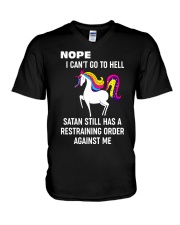 Unicorns Nope I Can't Go To Hell Classic T-Shirt, long Sleeve, hoodie