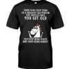 Unicorns There Is No Such Thing Classic T-shirt, long Sleeve, hoodie