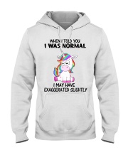 Unicorns When I Told You I Was Normal Classic T-Shirt, long Sleeve, hoodie