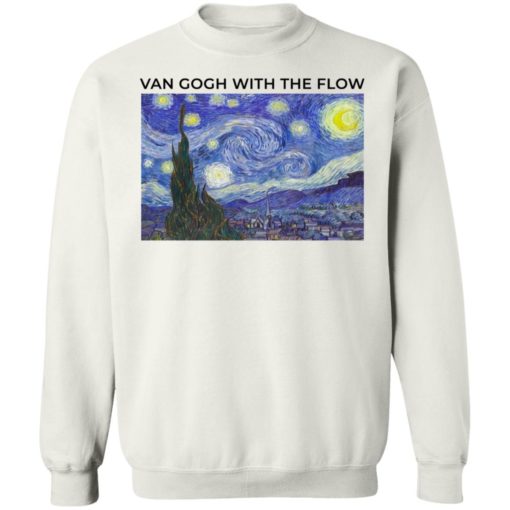 Van Gogh With The Flow Shirt, long Sleeve, hoodie