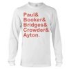 aul Booker Bridges Crowder Ayton T-shirt