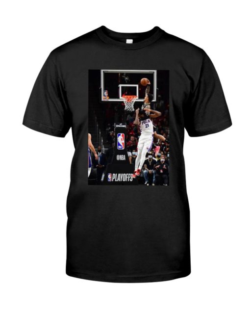 john collins dunk on embiid Classic T-Shirt, long Sleeve, hoodie