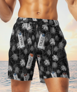 Truly Hard Seltzer Hawaiian Shirts Beach Short