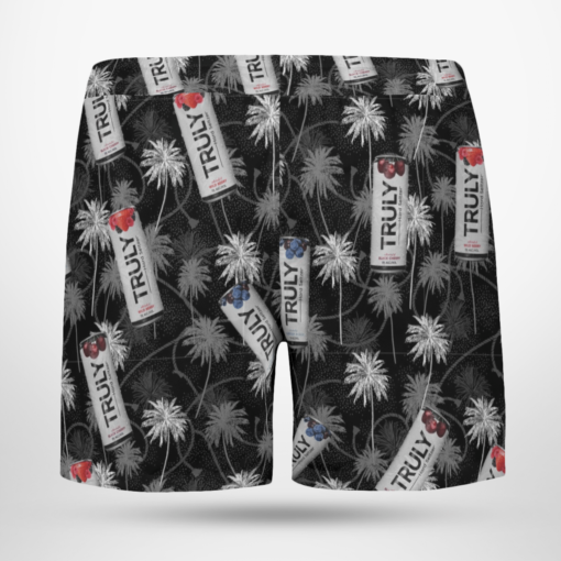 Truly Hard Seltzer Hawaiian Shirts Beach Short