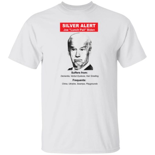 Silver Alert Joe Lunch Pail Biden Shirt