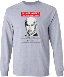 Silver Alert Joe Lunch Pail Biden Shirt