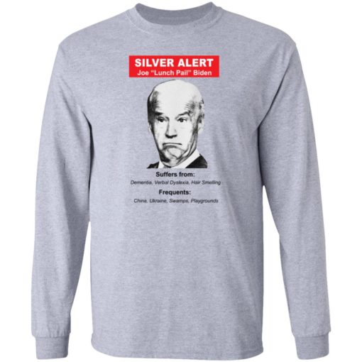 Silver Alert Joe Lunch Pail Biden Shirt