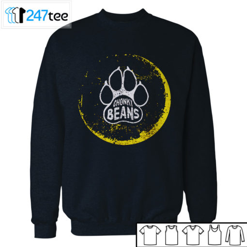 Chonke Beans official wolf conservation foot print Shirt, Hoodie