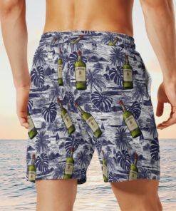 Jameson Irish Whiskey Hawaiian Shirts Beach Short