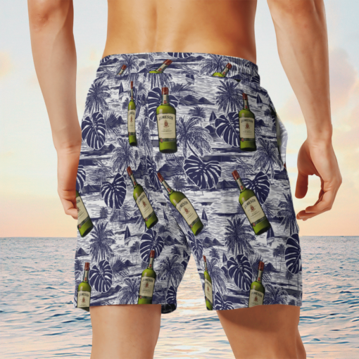 Jameson Irish Whiskey Hawaiian Shirts Beach Short