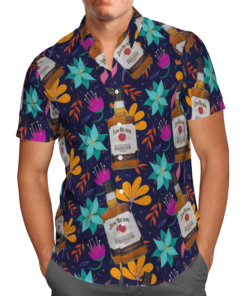Jim Beam Bourbon Hawaiian Shirts Beach Short