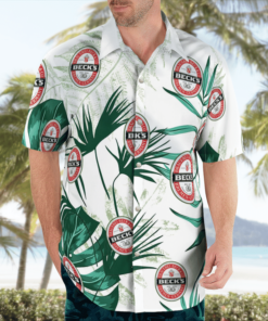 Beck's Brewery Beer Hawaiian Shirts, Beach Short