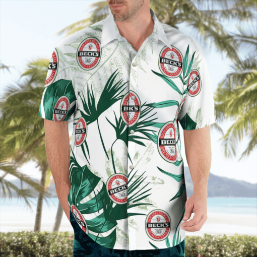 Beck's Brewery Beer Hawaiian Shirts, Beach Short