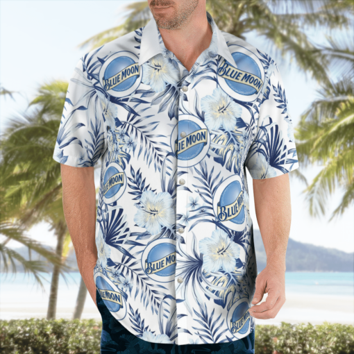 Blue Moon beer Hawaiian Shirts