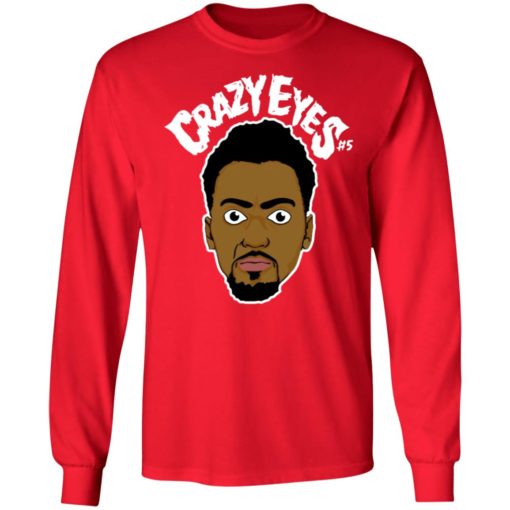 Bobby Portis Crazy Eyes T-shirt, Long Sleeve