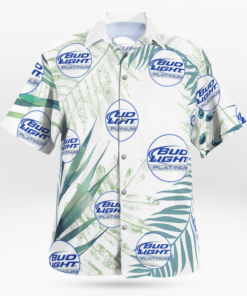 Bud Light Platinum Beer Hawaiian Shirts, Beach Short