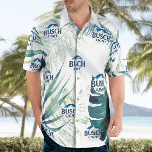 Busch Light Beer Hawaiian Shirts, Beach Short