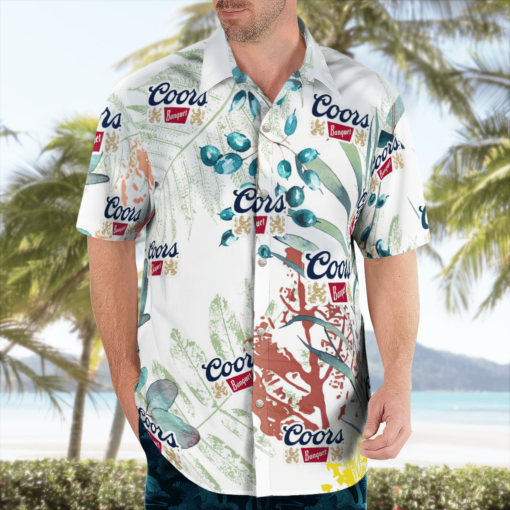 Coors Banquet Beer Hawaiian Shirts, Beach Short