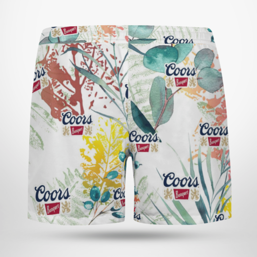 Coors Banquet Beer Hawaiian Shirts, Beach Short