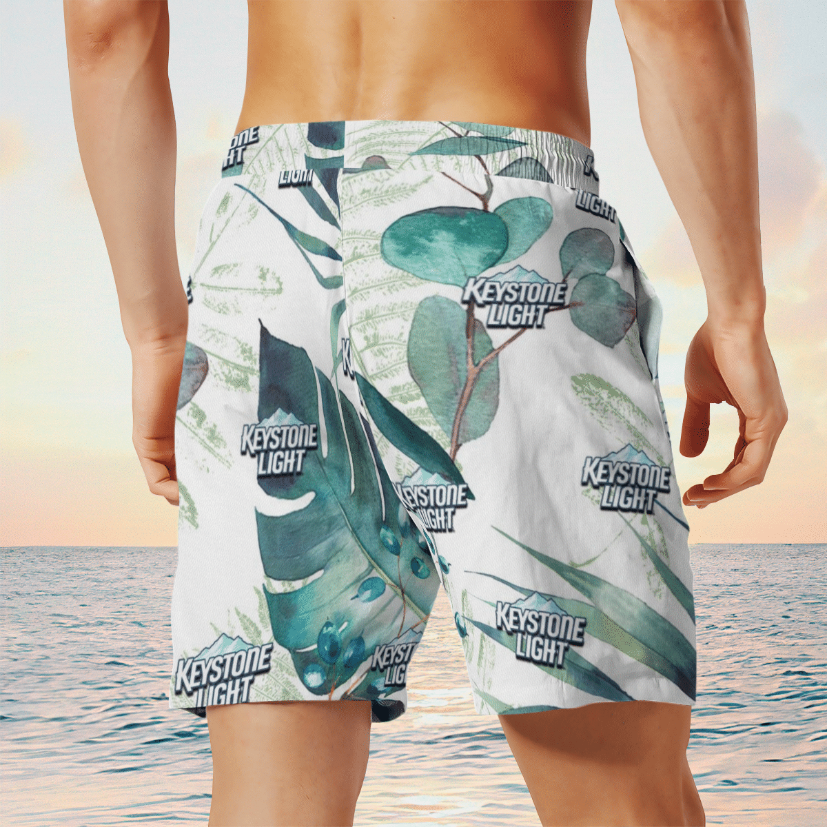 Keystone light hot sale swim trunks