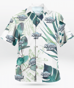 Keystone Light Beer Hawaiian Shirts, Beach Short