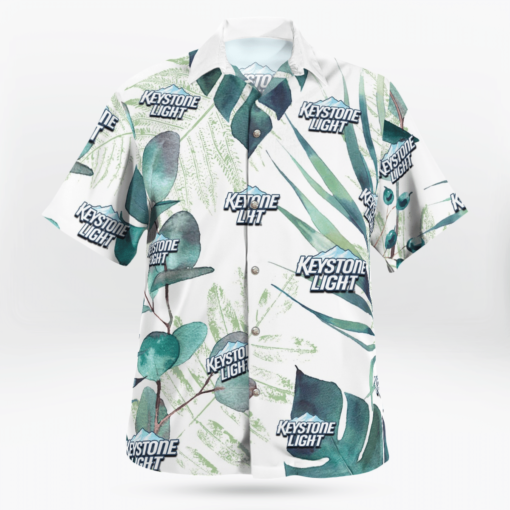 Keystone Light Beer Hawaiian Shirts, Beach Short