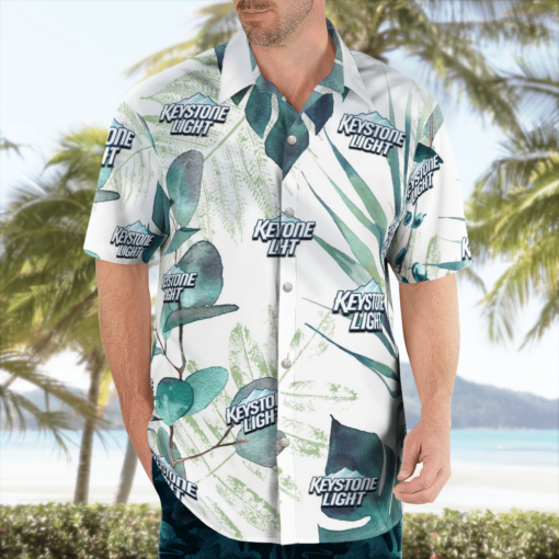 Keystone Light Beer Hawaiian Shirts, Beach Short