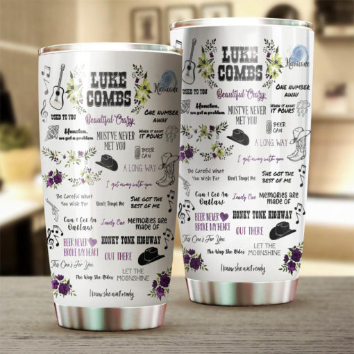 Luke Combs steel Tumbler 20oz 30oz