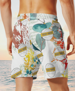 Modelo Negra Beer Hawaiian Shirts, Beach Short