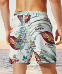 Molson Canadian Beer Hawaiian Shirts, Beach Short