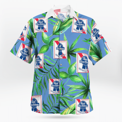 Drink More Pabst Blue Ribbon Beer Funny Hawaiian Shirt Practical