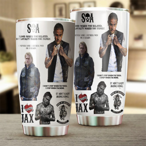 Sons of Anarchy - Jax Teller steel Tumbler 20oz 30oz