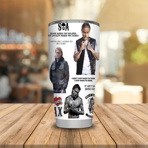 Sons of Anarchy - Jax Teller steel Tumbler 20oz 30oz