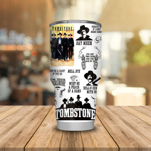 Tombstone steel Tumbler 20oz 30oz