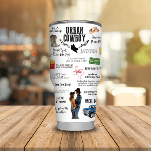 Urban Cowboy steel Tumbler 20oz 30oz