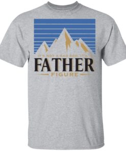 Busch Light mountains it’s not a dad bod it’s a father figure shirt