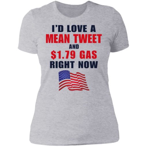 I’d love a mean tweet and $1.79 gas right now shirt