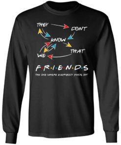 They Don’t Know We That Friends The One Where Everybody Finds Out Shirt