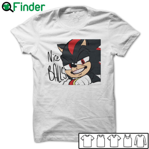 sonic nice balls with human teeth smile T-shirt, Hoodie