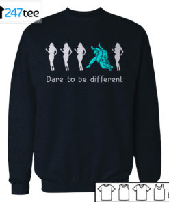 Jiu jitsu dare to be lady different T-shirt