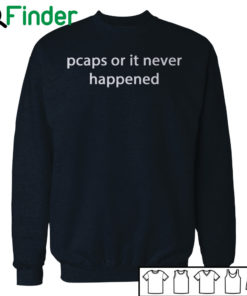 Pcaps or it never happened T-shirt, Hoodie