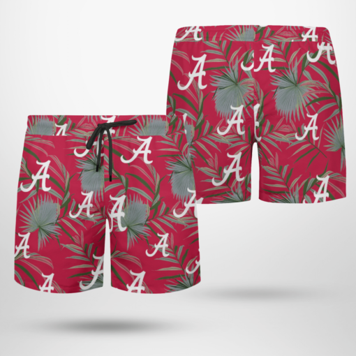 ALABAMA CRIMSON TIDE Hawaiian Shirts, Beach Short