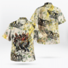 Aerosmith Band Hawaiian Shirts, Beach Short