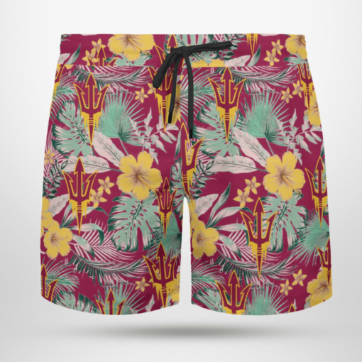 Arizona State Sun Devils Hawaiian Shirts, Beach Short