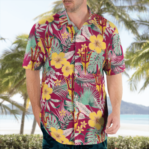 Arizona State Sun Devils Hawaiian Shirts, Beach Short